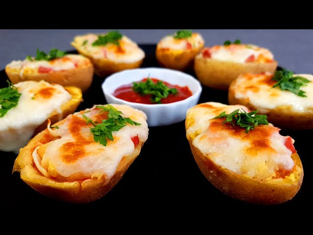 Make a Delicious Potato Pizza!! Quick and Easy Recipe