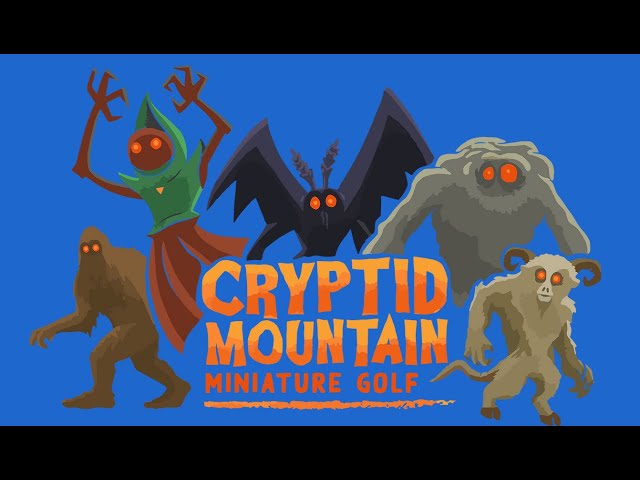 Cryptid Mountain Mini Golf- West Virginia Cryptid theme - 2024- 4K 360- VR