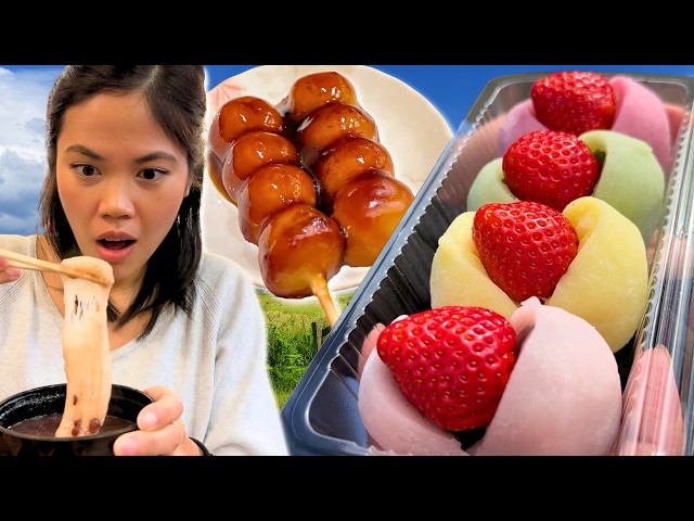 🍡 Every MOCHI DESSERT I ate In Japan