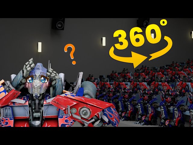 VR 360° - Transformers One | Final Trailer | CINEMA HALL | 4K Experience Video