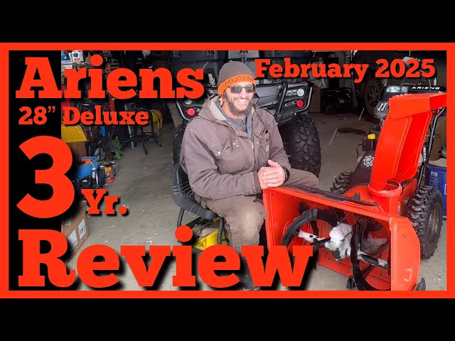 Ariens 28” Deluxe, 3 yr Review