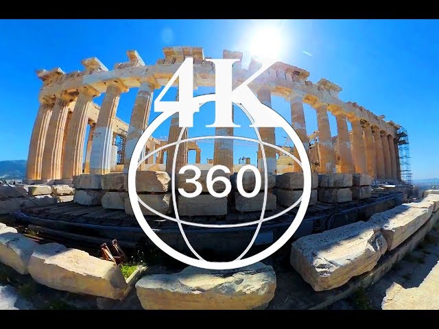 ACROPOLIS OF ATHENS with SEAN CONNERY - 4K 360 sphere video