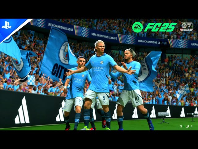 Haaland Shines Against Everton! Premier League Showdown | EA FC 25