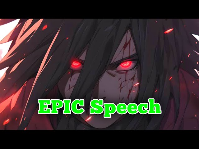 Madara Uchiha's Epic Speech: Harsh Reality | Naruto Fans Must Watch!