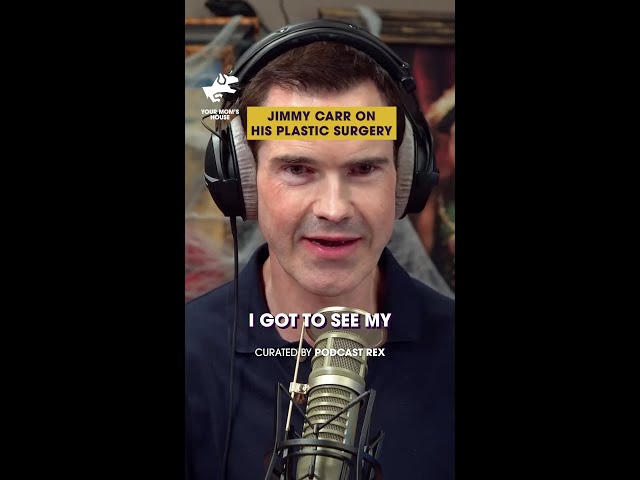 JIMMY CARR REVEALS HIS EXTENSIVE PLASTIC SURGERY #Shorts #JimmyCarr