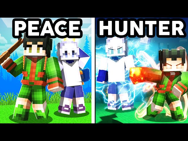 I Made 200 Players Simulate a HUNTERxHUNTER Civilization in Minecraft...