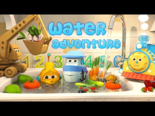 Adventures with Max the Glow Train and his Friends! | Learn Numbers, Shapes, Colors and More!