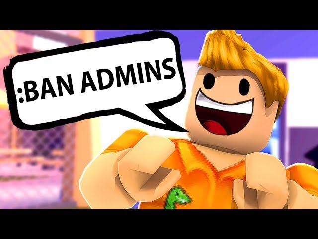 BANNING ROBLOX ADMIN COMMANDS