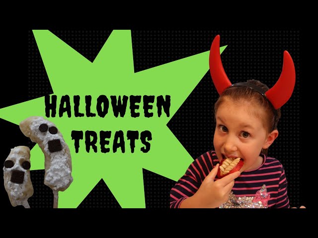 Healthy and Easy HALLOWEEN TREATS