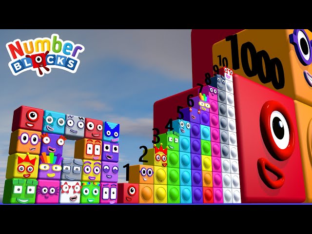 Looking for Numberblocks Puzzle Step Squad 10,000,000 MILLION BIGGEST Learn to Count Big Numbers