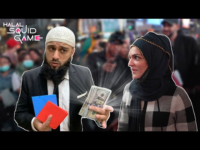 I Gave Strangers $1000 to Play Halal Squid Game in Times Square!