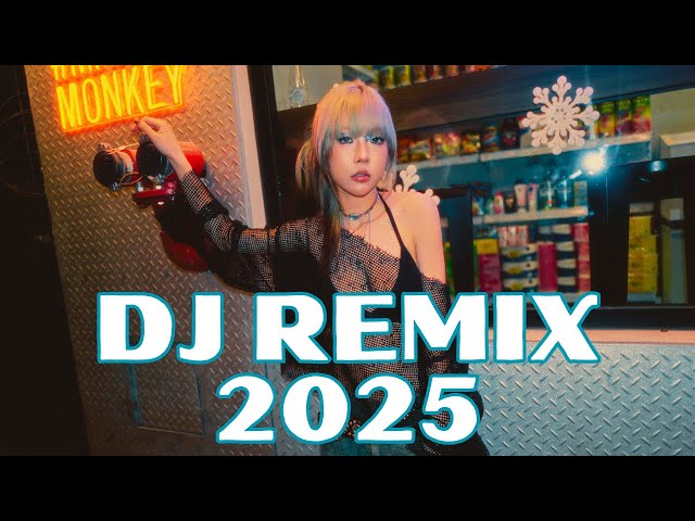 DJ REMIXES OF POPULAR SONGS NON STOP MIX MASHUP 2025 | EDM CLUB HOUSE DISCO PARTY REMIX MIX 2025