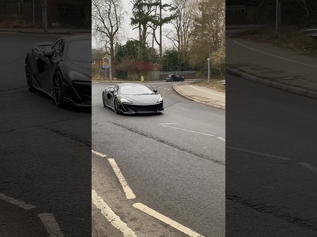 McLaren 600LT acceleration #shorts #mclaren #mclaren600lt #supercars #cars #fyp