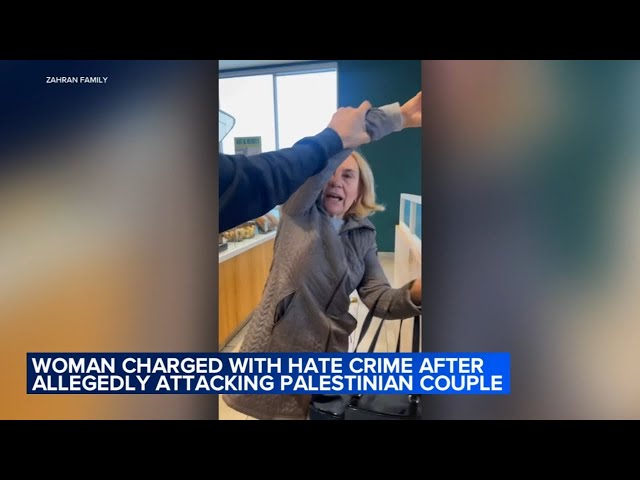 Woman charged with hate crime after alleged anti-Palestinian attack at Downers Grove Panera: VIDEO