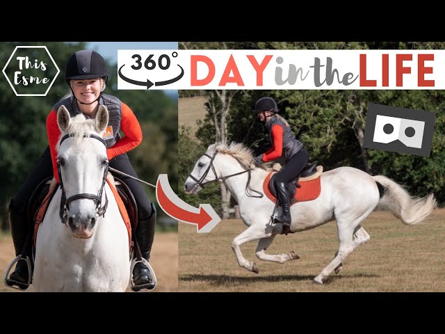 360 Day in the Life of an Equestrian | Virtual Reality AD | This Esme