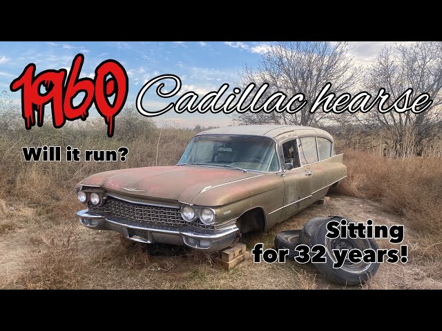 Forgotten 1960 Cadillac hearse! Can we get it Running and Driving in 24 hours?