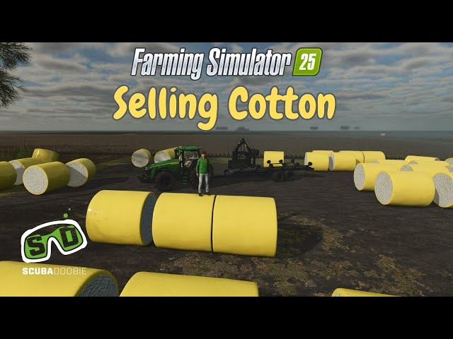 I Sold 2 MILLION DOLLARS Worth of Cotton in Farming Simulator 25!