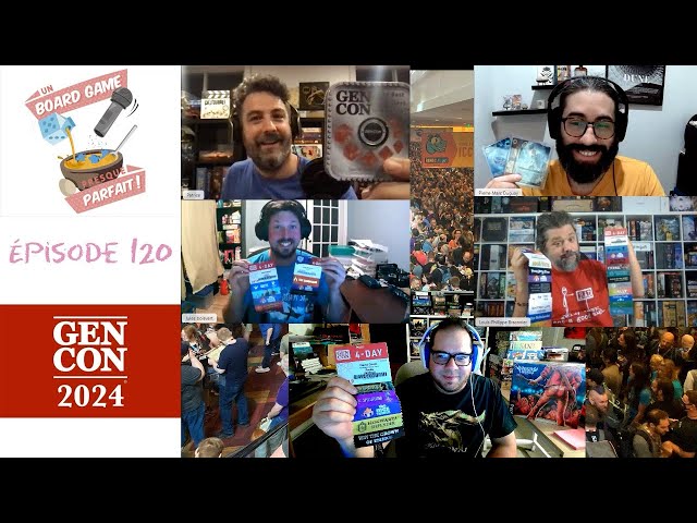 Un Board Game Presque Parfait (EP120) Jeux les plus attendus au Gen Con 2024