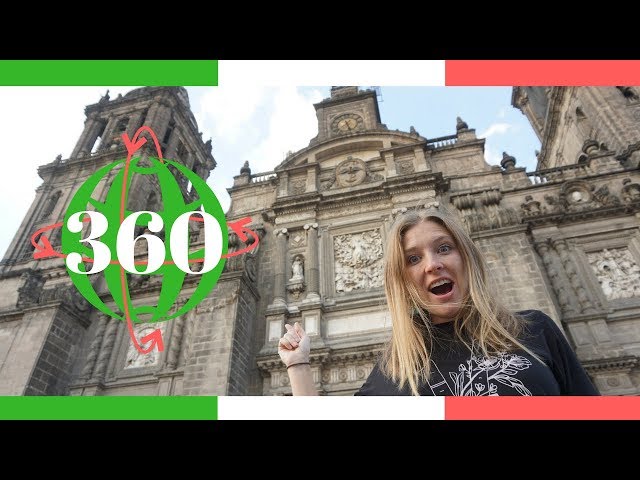 Experience Historic Downtown Mexico City in 360 // Mexico Virtual Vacation