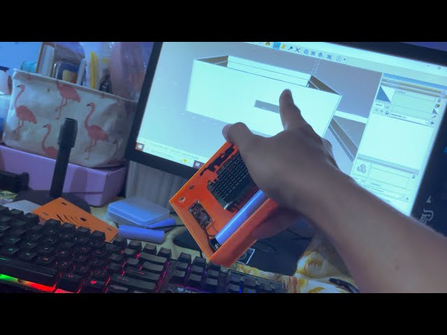 Bisa Lebih Tipis ga ? Desain Ulang Casing Modem HP 3D printing