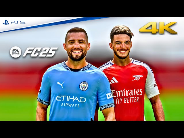 FC 25 - Arsenal vs Manchester City | Premier League | PS5 [4K]