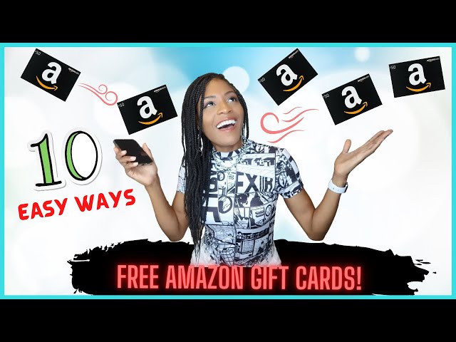 10 EASY WAYS TO EARN FREE AMAZON GIFT CARD CODES (AND MORE)!