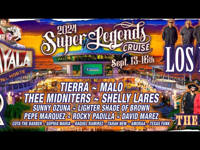 Part 1 of the Super Legends Cruise