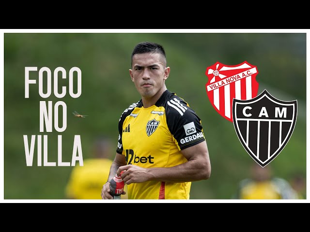 VILLA NOVA X GALO: CUELLO TREINA COM ELENCO ALVINEGRO!