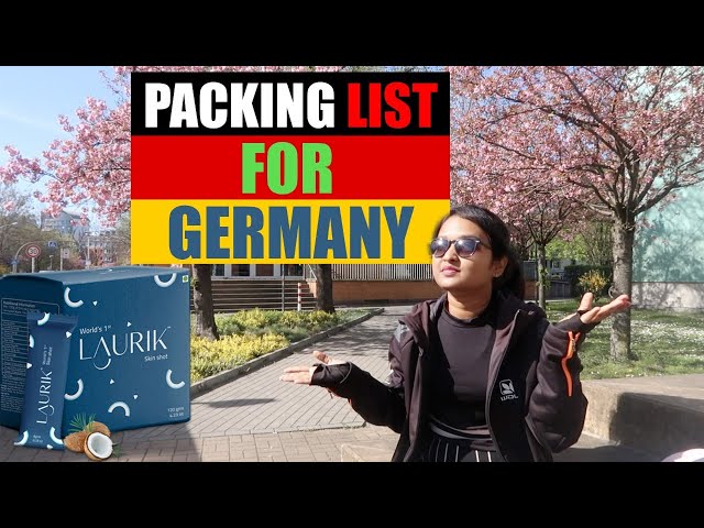 Things to Bring and NOT to bring in Germany | What to pack for Germany |