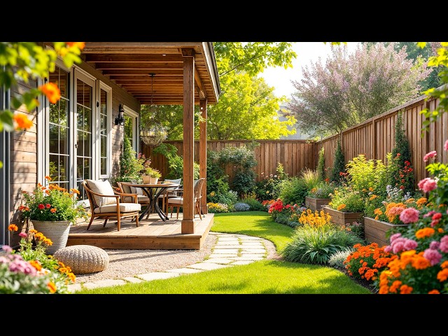 Make Effective Use of Your Backyard: From Empty Space to Perfect Chill Corner!