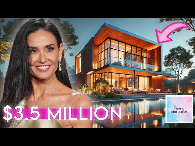 Demi Moore | Idaho Retreat & $3.5 Million Beverly Hills Mega Mansion | House Tour 2025