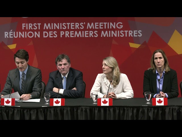 Remarks following the First Ministers’ Meeting on Canada-U.S. relations