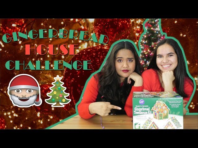 GINGERBREAD HOUSE CHALLENGE! |Chelsea Chiriboga