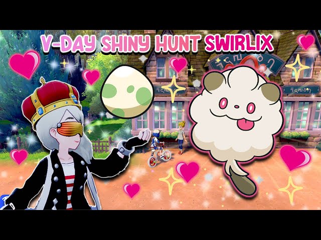 💘 Valentine's Day Shiny Hunting Swirlix ✨ Pokemon Sword & Shield