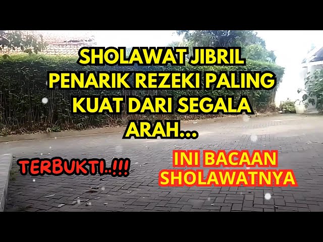 Sholawat Jibril Merdu | Sholawat Pembuka Pintu Rezeki, Usaha Lancar dan Berkah Hidup