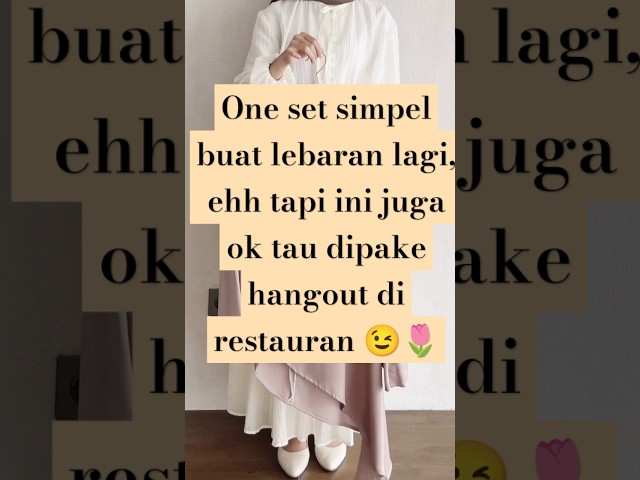 Sound nya 😭😭😭, maaf sistong kepencet sound ini #lebaran2025 #ootdmuslim #outfitlebaran #ootdlebaran