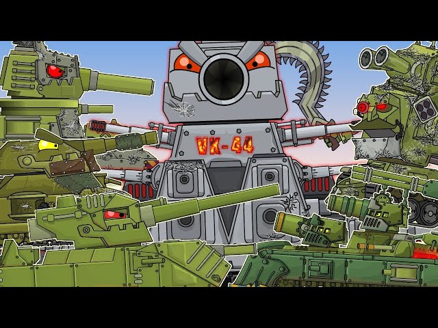 Battle of the Iron Monsters for Moscow - Cartoons about tanks