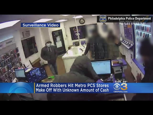 Armed Robbers Hit Metro PCS Stores In West Philadelphia