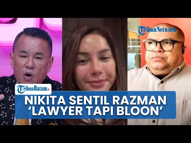 Komentar Nikita Mirzani Soal Aksi Razman Nasution Terhadap Hotman Paris: Dia Lawyer Tapi Bloon