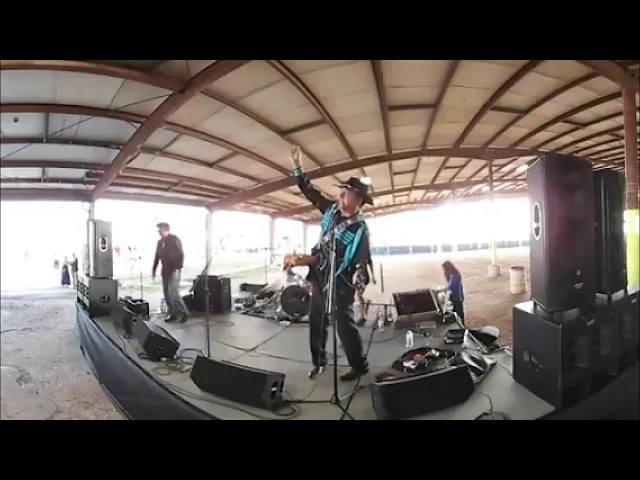 Cecil Gray Native Blues 2017 Austin PowWow Live Music - 360 Video