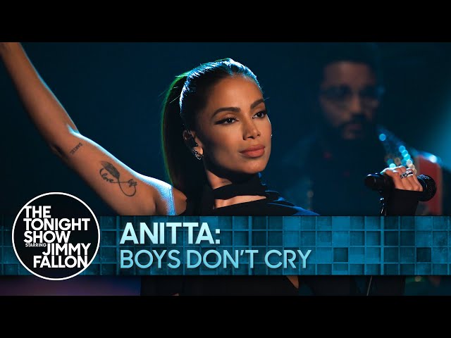 Anitta: Boys Don’t Cry | The Tonight Show Starring Jimmy Fallon