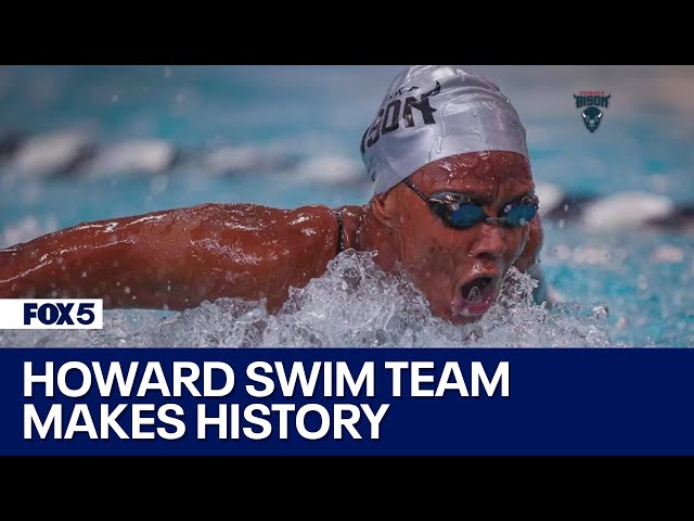 Howard University swim team makes history | FOX 5 DC