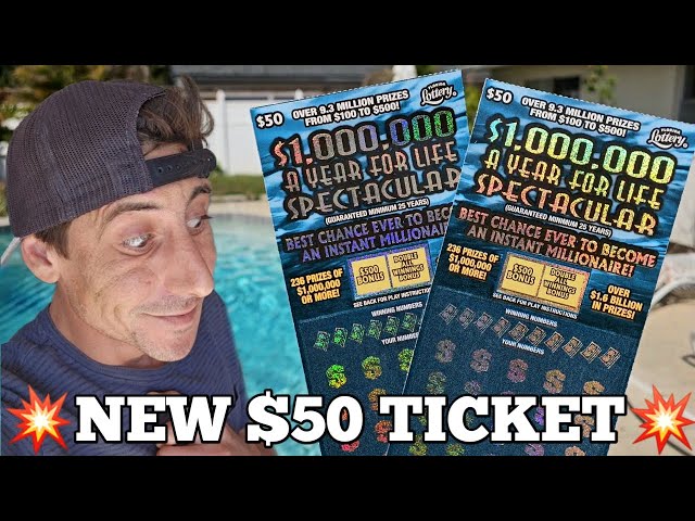 NEW $50 $1,000,000 A YEAR FOR LIFE SPECTACULAR - Florida Lottery