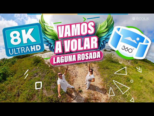 🚁 VAMOS A VOLAR 🚁 A LA LAGUNA ROSADA DE CAYO COCO RESIDENCIAL SAN BRUNO 🤯 VIDEO DE DRON 360° 8K 🤯