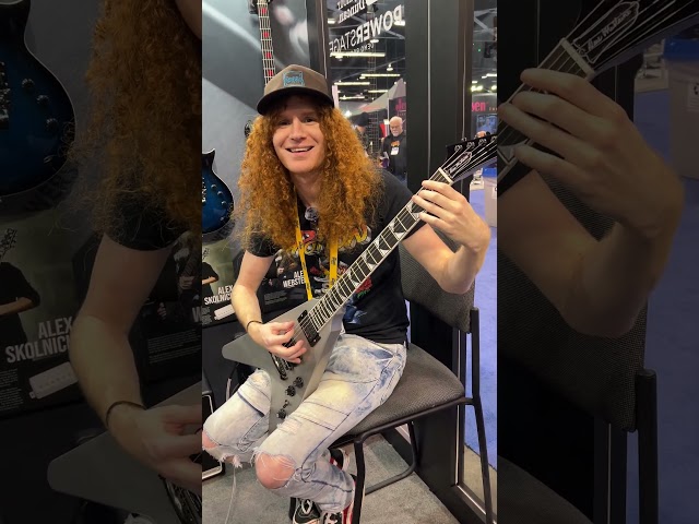 Dave Mustaine Gibson Flying V NAMM 2024