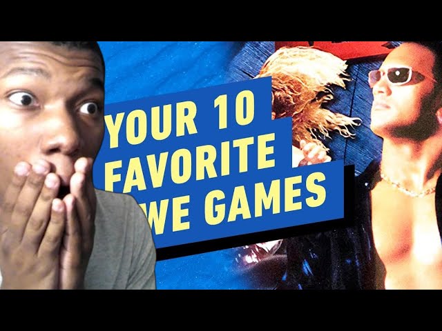 Top 10 WWE Games Of All Time REACTION