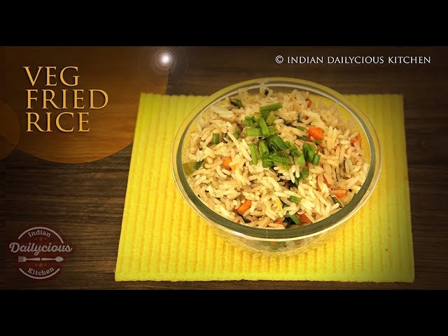 Veg Fried Rice | How to make Fried Rice | Simple & Easy Fried Rice Recipe