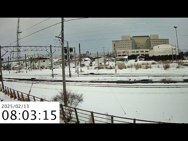 （Live Japan)函館本線・いさりび鉄道 五稜郭駅 GORYOUKAKU STATION #五稜郭駅ライブカメラ  #鉄道ライブカメラ #livecamera　#hokkaido