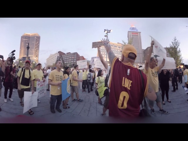 Scenes from the 2016 Republican Convention in Cleveland in 360