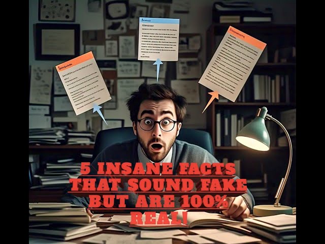 "5 Insane Facts That Sound Fake But Are 100% Real!"